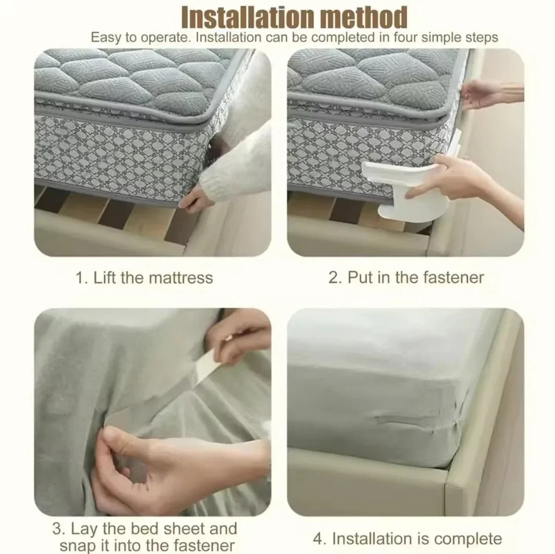 Bed sheet holder ( 4 pcs )