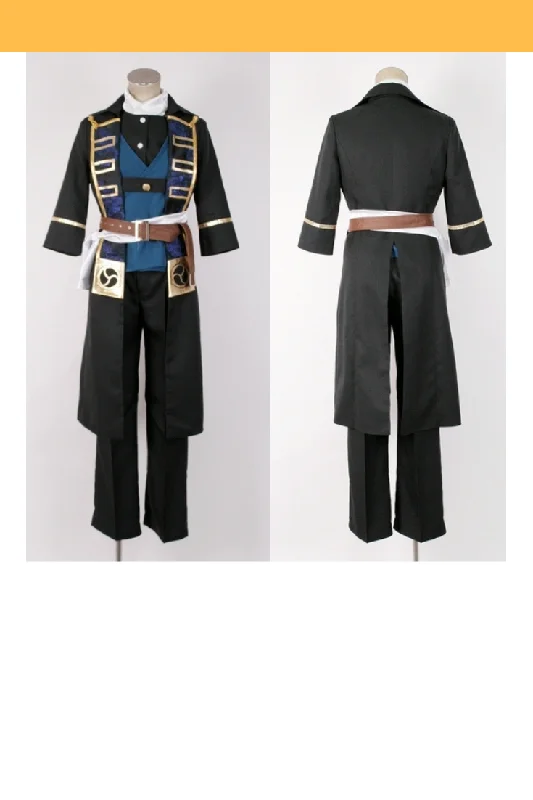 women cosplay costumes with detachable - partsHakuoki Hijikata Toshizo Dark Version Cosplay Costume