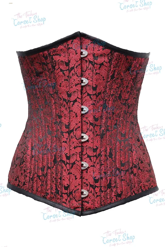 rhinestone embellished women bustiers and corsetsRoord Waist Trainer Steel Boned Corset