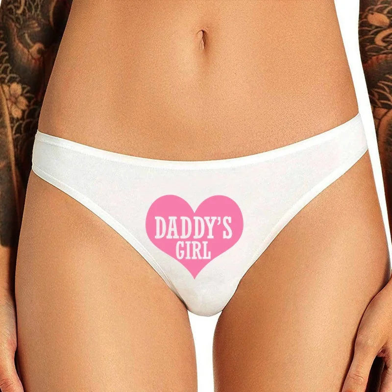 Daddy's Girl Heart White