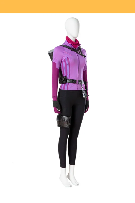 women plus - size cosplay costumes comfortHawkeye Kate Bishop Magenta Purple Version Cosplay Costume