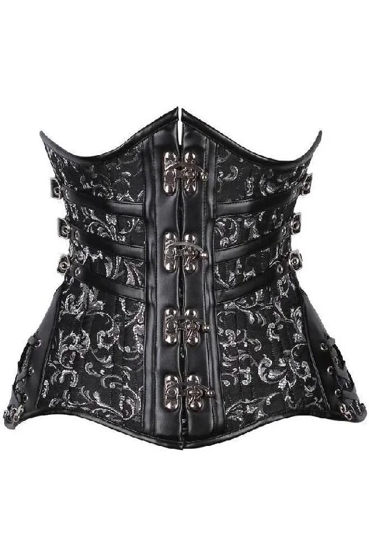 machine made women bustiers and corsetsTop Drawer CURVY Steampunk Steel Double Boned Under Bust Corset