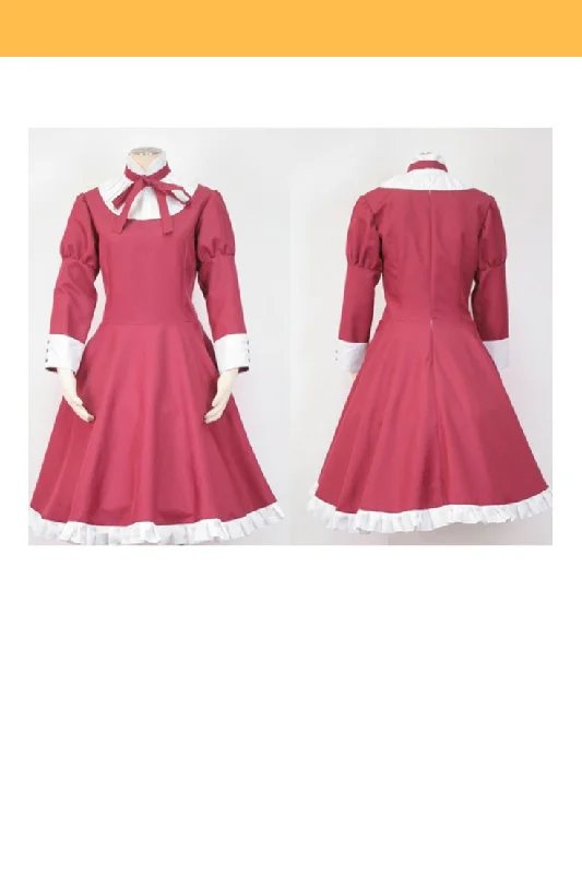 women villain cosplay costumes uniqueHetalia Liechtenstein Sakura Red Cosplay Costume