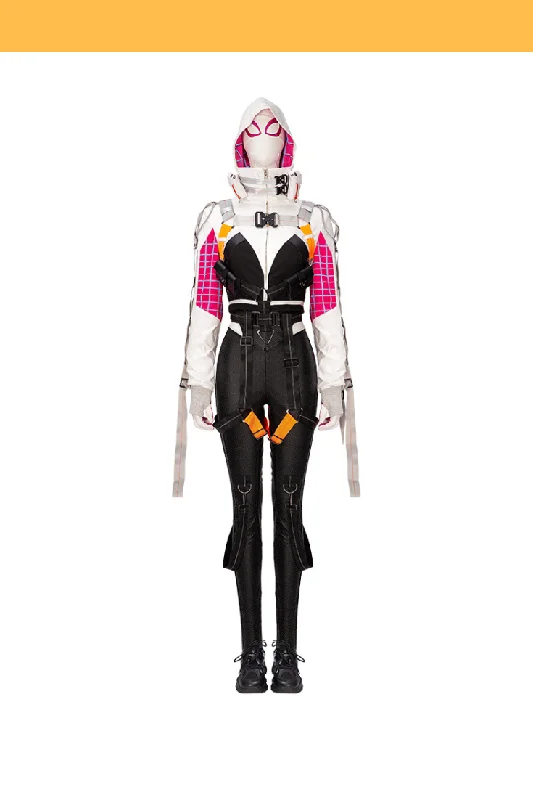 women custom - made cosplay costumesGwenpool PU Leather Cosplay Costume