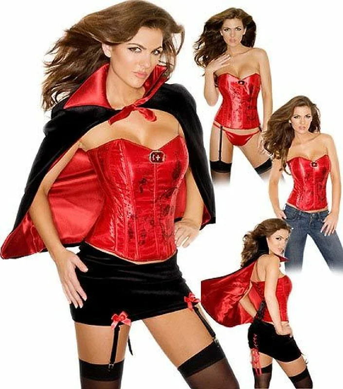 prom women bustiers and corsets dressesRuby Red Vampire Corset