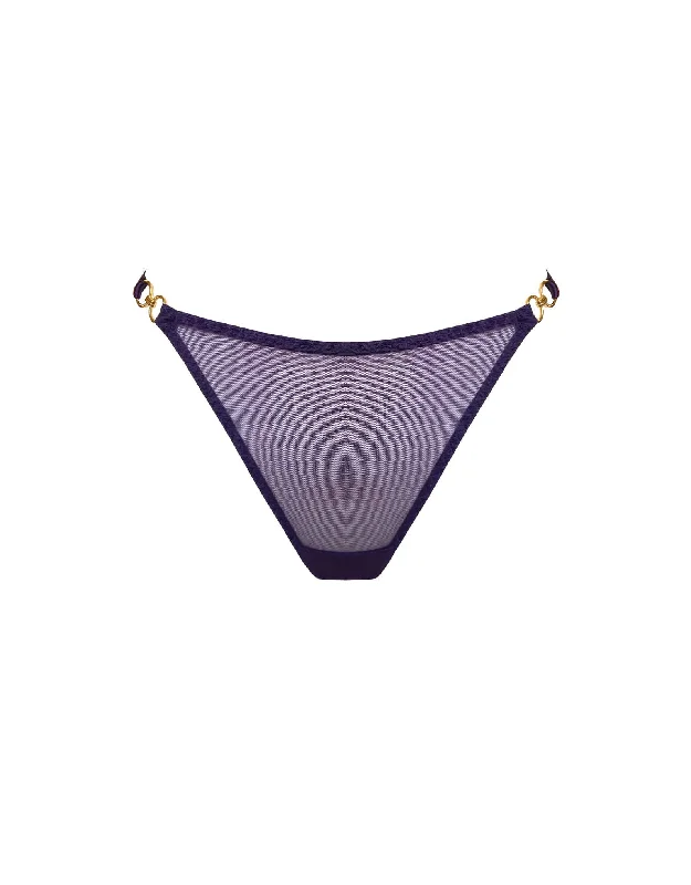 seamless adjustable - strap women thongs for a perfect fitRetta Thong Deep Purple