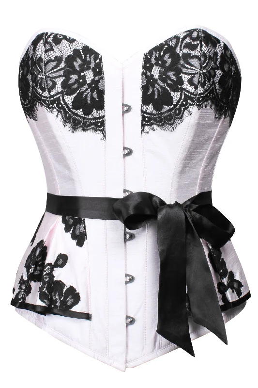 Victorian style women bustiers and corsetsProm Corset with Sash