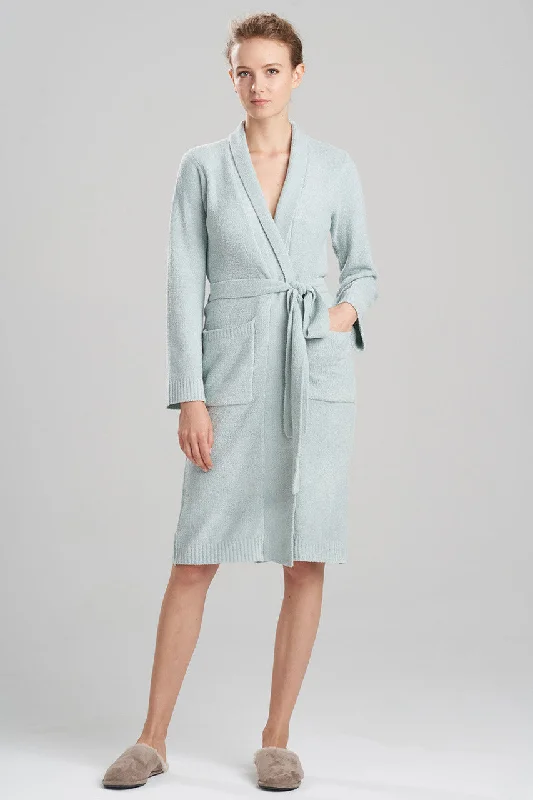 soft cotton women robes for comfortAura Solid Robe