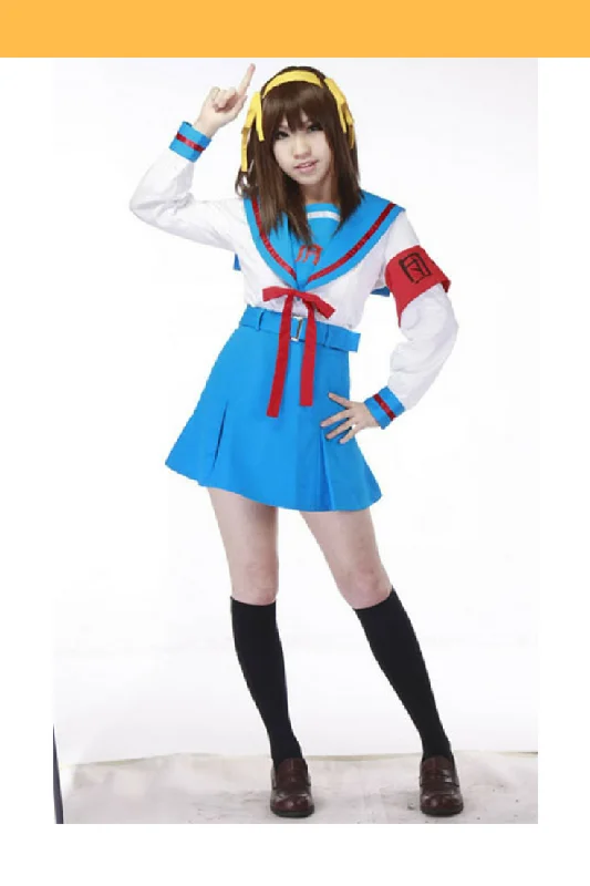 women cosplay costumes for international - consHaruhi Suzumiya North High Winter Cosplay Costume