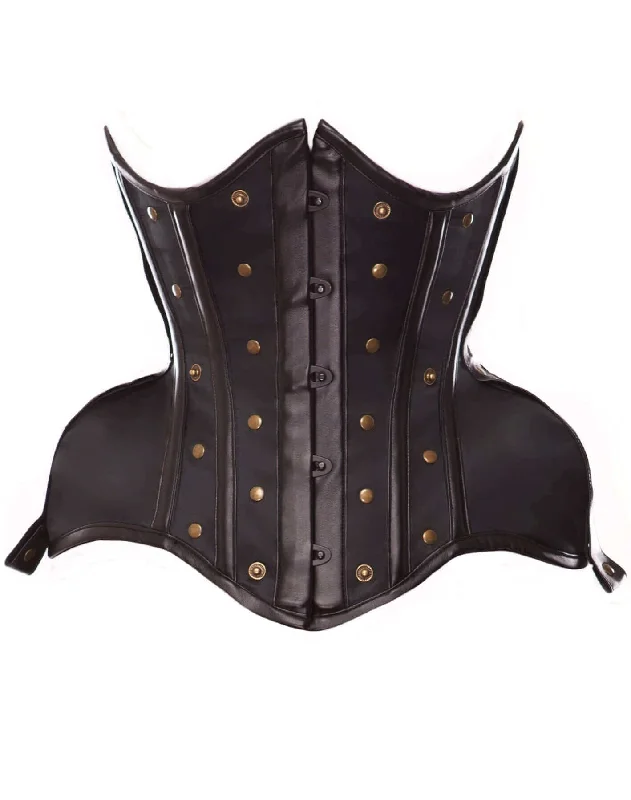 convertible women bustiers and corsetsCurvella Full Hips Corset With Brass Details