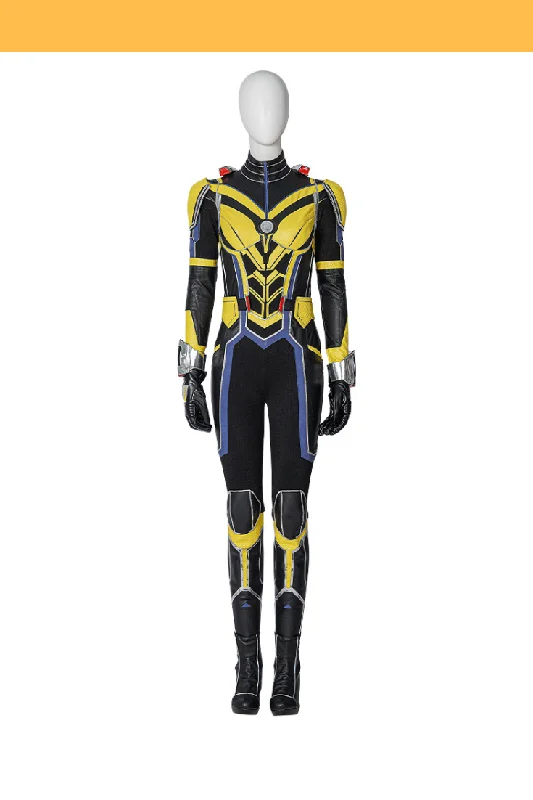 women cosplay costumes for couplesJanet Van Dyne Wasp PU Leather Cosplay Costume