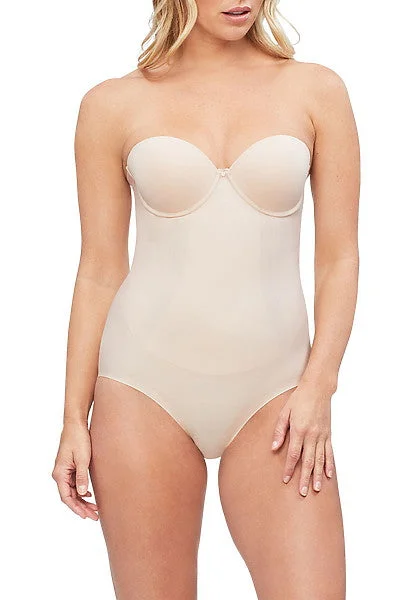 Cut - Out Bodysuits for a Trendy and Fashion - Forward StyleBody Define Strapless Bodysuit