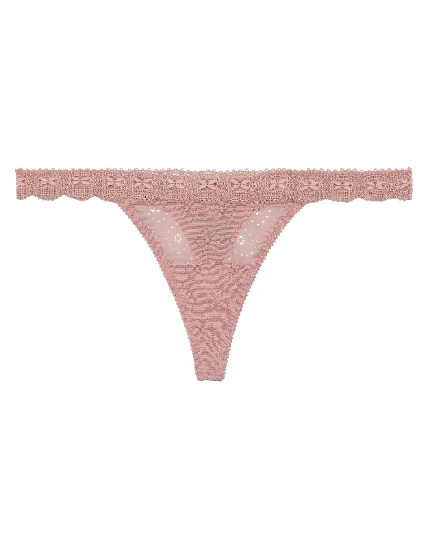 seamless odor - control women thongs for all - day confidenceAlexandra Thong Pink Carnation