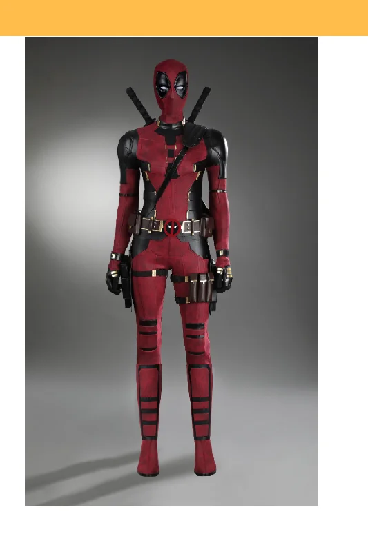 women pokemon trainer cosplay costumesLady Deadpool Custom Cosplay Costume