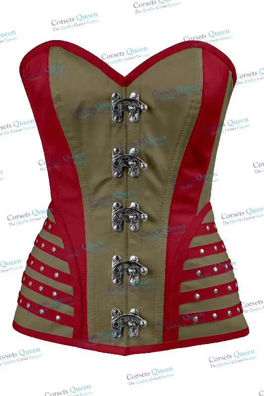 machine made women bustiers and corsetsSavgil Satin Overbsut Corset