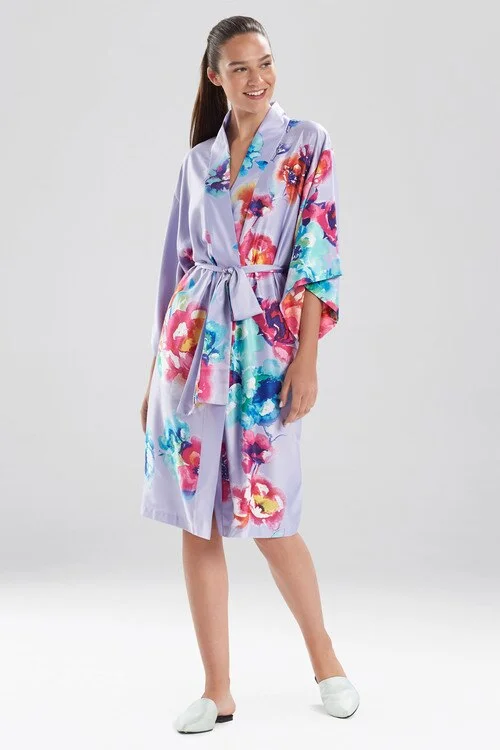 satin women robes for a smooth feelPeonia Robe