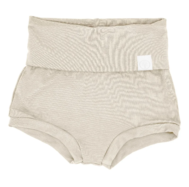 Button - Front Bodysuits with a Classic and Timeless AppealSize 5T | Bamboo Bloomers Bummies - Sand