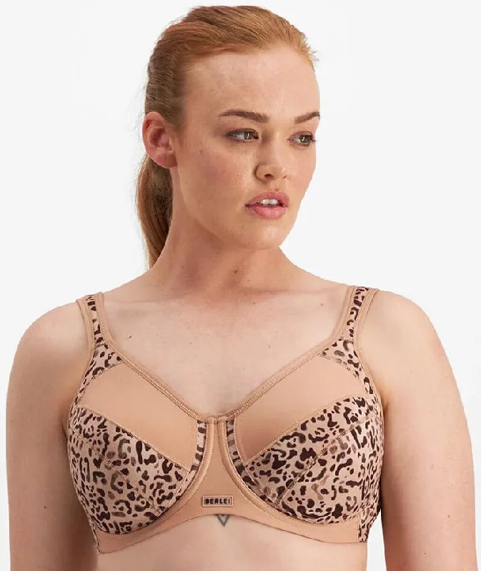 nursing bras for new mothersBerlei Full Support Sport Underwire Bra - Calming Current & Blush Latte