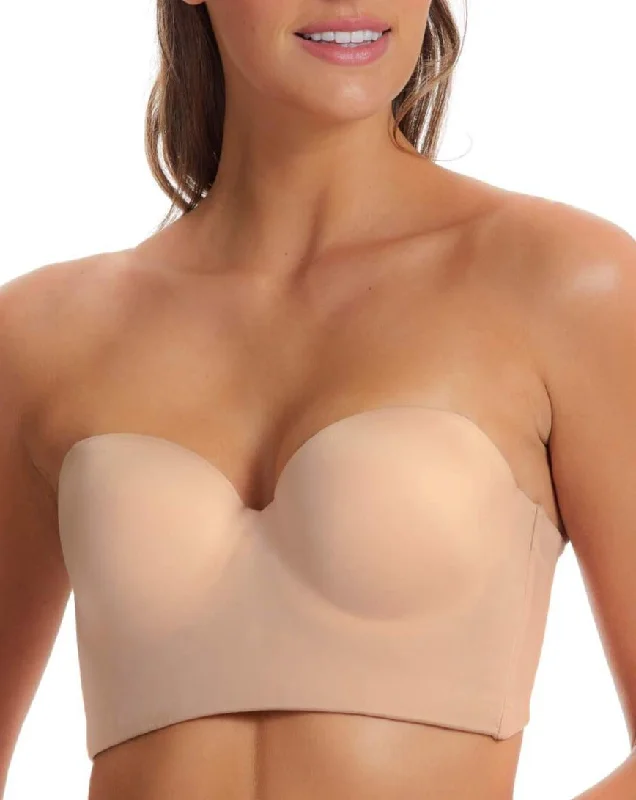 sexy lace push up bras for special occasionsFinelines Flawless Fit Strapless Longline Bra - Maple