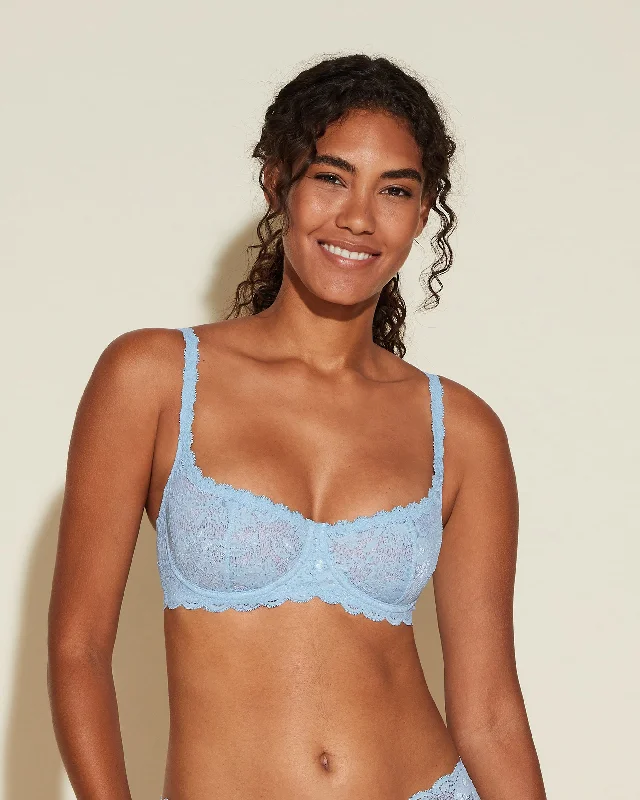 bralette with underwire for added supportBalconette Bra