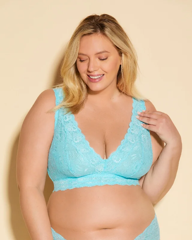 convertible bras with adjustable strapsUltra Curvy Plungie Longline Bralette