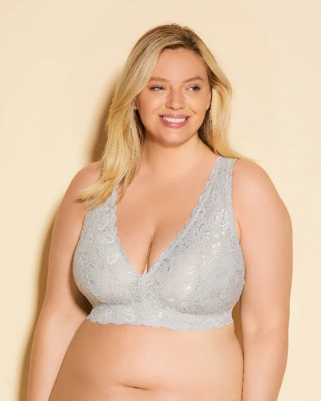 plunge push up bras for a bold lookUltra Curvy Plungie Longline Bralette