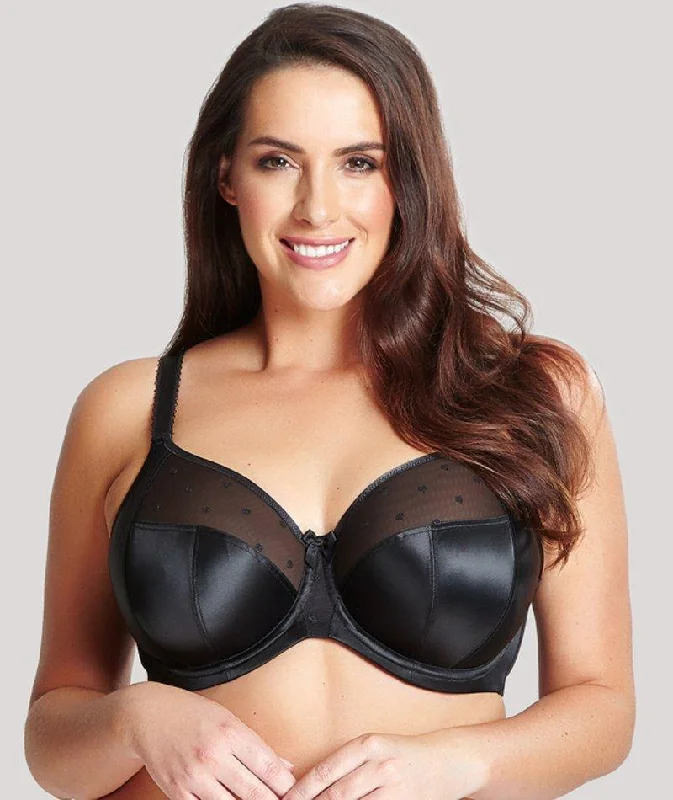 plunge wireless bras for a natural lookSculptresse Candi Full Cup Underwired Bra - Black