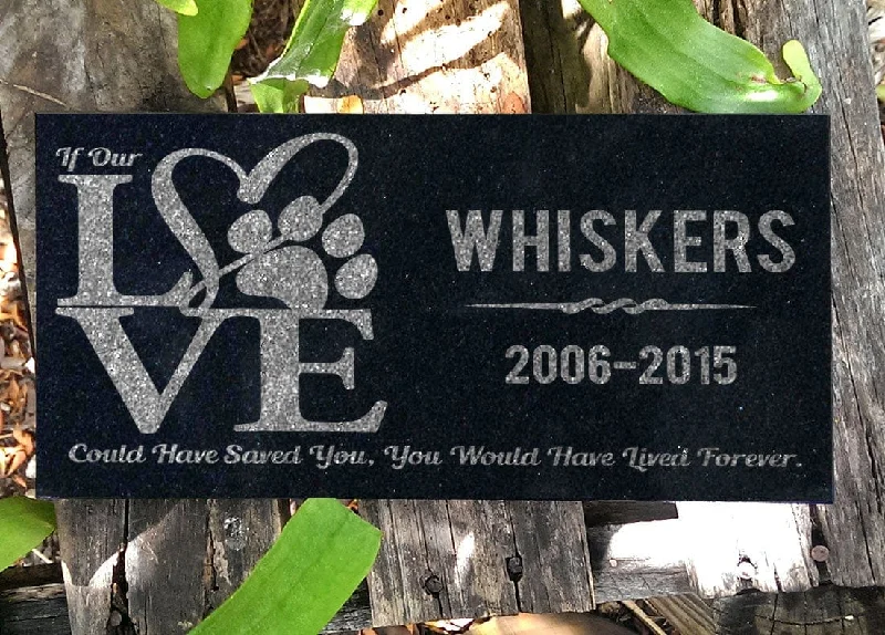 Anti - odor stockings for long - day freshnessIf Our LOVE Could Have Save You | Personalized Pet Memorial Stone