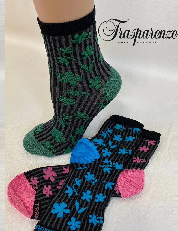 Women's cable - knit ankle socks for a cozy styleTrasparenze Clearance Elder Socks