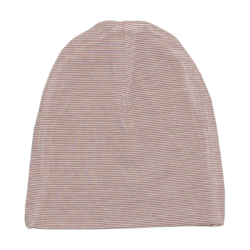 opaque women tights in black for a classic styleLil Legs Striped Lounge Beanie - Rosewood