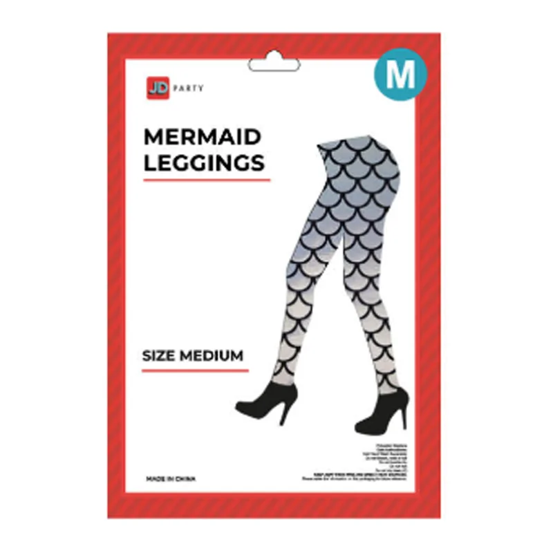 women tights for a beach - side evening with a long dressMermaid Leggings - Silver