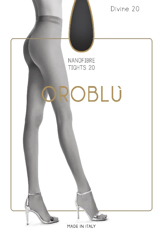 plus - size women tights for a comfortable fitOROBLU TIGHTS DIVINE 20